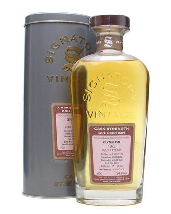 Clynelish 1973 33年 Signatory Cask Strength Collection