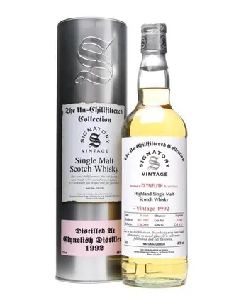 Clynelish 1992 16年 Unchillfiltered Signatory Un-Chillfiltered Collection