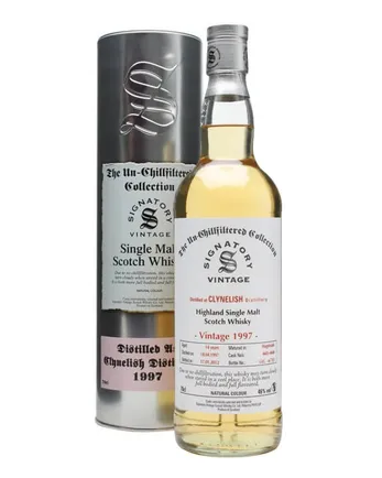 Clynelish 1997 14年 Casks #4605 6 Signatory Un-Chillfiltered