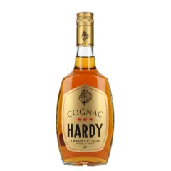 Hardy 3 Stars Cognac / Bottled 1980s