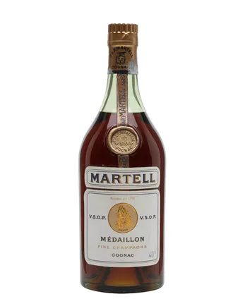 Martell Medaillon Fine Champagne Cognac Bottled 1960s