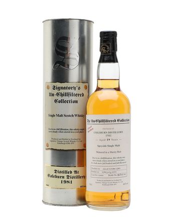Coleburn 1981 19年 Signatory