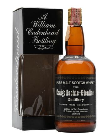 Craigellachie Glenlivet 19年 Bottled 1980s Cadenhead's