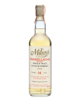 Craigellachie 1980 14年 Bottled 1995 Milroy's