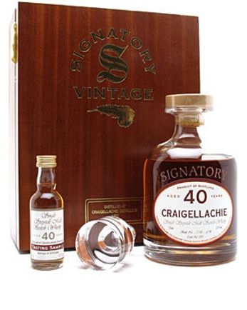 Craigellachie 1962 40年 Signatory