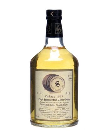 Dallas Dhu 1975 28年 Cask #2355 58 Signatory