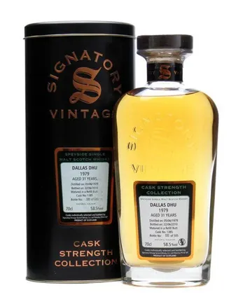 Dallas Dhu 1979 31年 Cask #1385 Signatory Cask Strength Collection