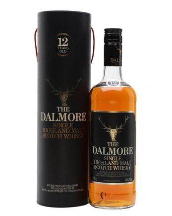 Dalmore 12年 Bottled 1980's black label