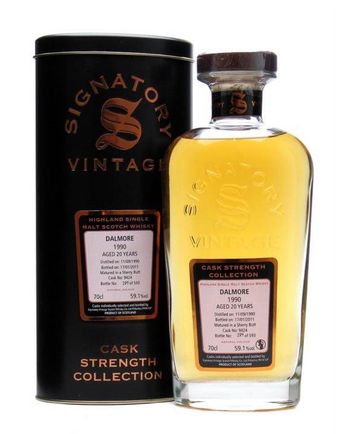 Dalmore 1990 20年 Sherry Butt #9424 Signatory