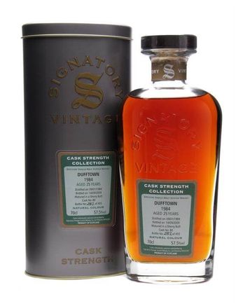 Dufftown 1984 25年 Sherry Butt Signatory