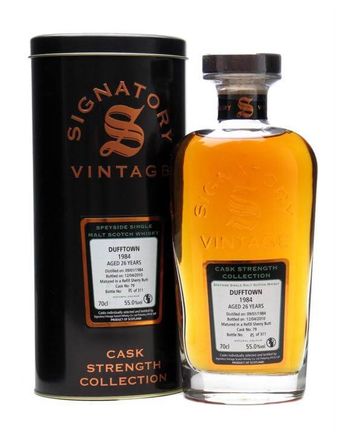 Dufftown 1984 26年 Refill Sherry Butt #79 Signatory Cask Strength Collection