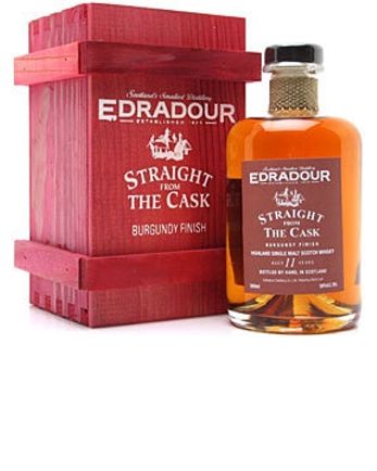 Edradour 10年 Burgundy Finish