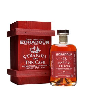 Edradour 2002 10年 Burgundy Finish Straight From The Cask