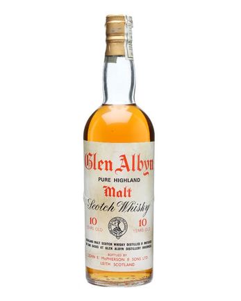 Glen Albyn 10年 Bottled 1970's 75cl