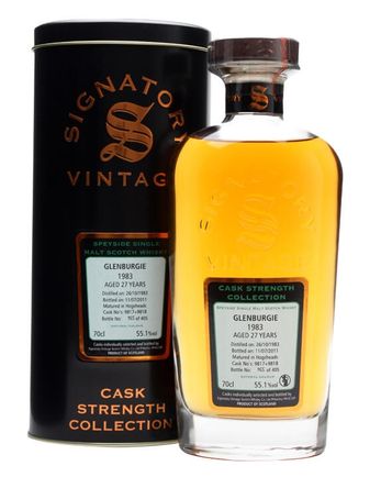 Glenburgie 1983 27年 Casks #9817+8 Signatory Cask Strength Collection