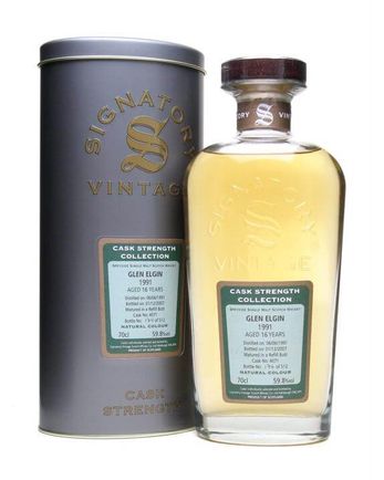 Glen Elgin 1991 16年 Signatory Cask Strength Collection
