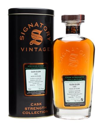 Glen Elgin 1991 20年 Sherry Butt #2325 Signatory Cask Strength Collection