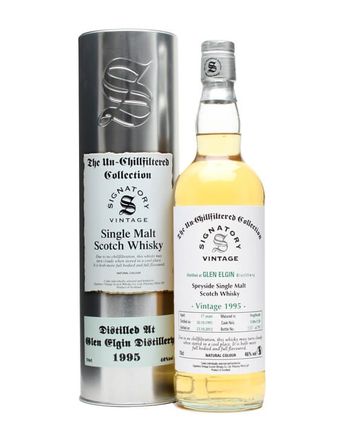 Glen Elgin 1995 17年 Casks #1149+50 Signatory Un-Chillfiltered Collection