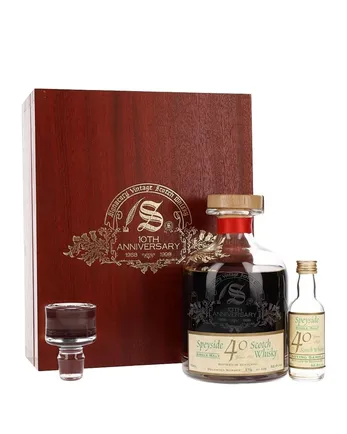 Speyside 1958 40年 Sherry Cask Signatory