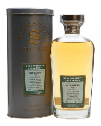 Glen Garioch 1990 17年 Signatory Cask Strength Collection