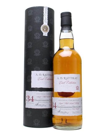 Glenglassaugh 1973 34年 Bourbon Cask Dewar Rattray Cask Collection