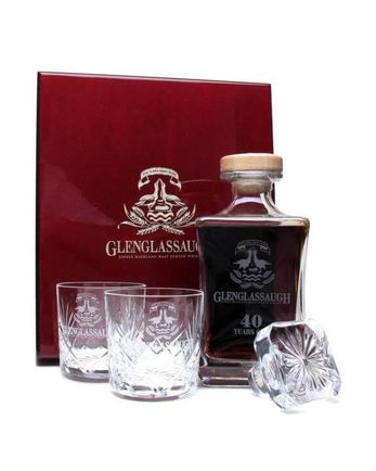 Glenglassaugh 40年 2 Crystal Tumblers
