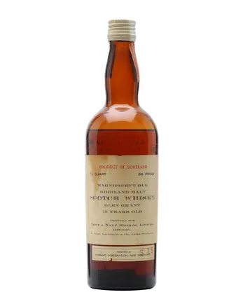 Glen Grant 15年 Army & Navy Stores Bottled 1940s