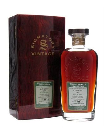 Glen Grant 1969 40年 Sherry Cask #2016 Signatory Cask Strength Collection
