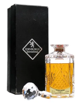 Glenallachie 12年 Edinburgh Crystal Decanter