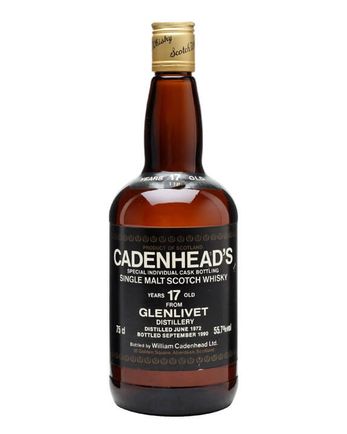 Glenlivet 1972 17年 Cadenhead's
