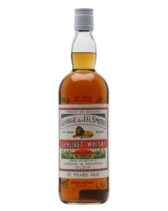 Glenlivet 15年 Smith's Bottled 1970s Stencil Bottle Gordon & Macphail
