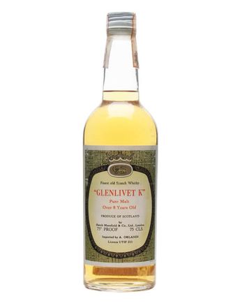 Glenlivet K Pure Malt 8年 Hatch Mansfield Independent Bottling