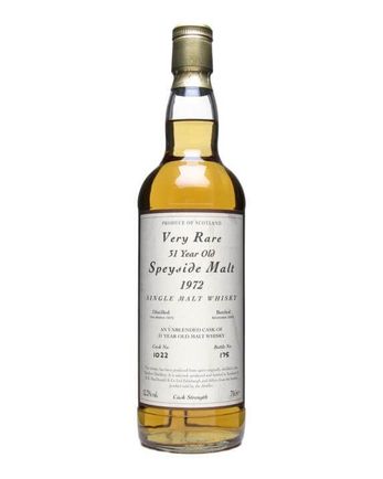 Glenlivet 1972 31年 Independent Bottling