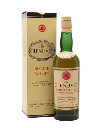 Glenlivet 12年 Bottled 1960s