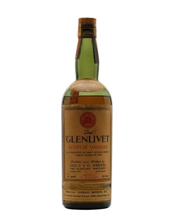 Glenlivet 12年 Bottled 1930s