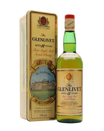 Glenlivet 12年 St. Andrews Tin