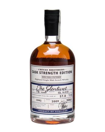 Glenlivet 1992 16年 Cask Strength Edition 57.8