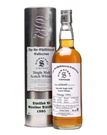Glenlivet 1995 15年 Sherry Butt #144357 Signatory Un-Chillfiltered Collection