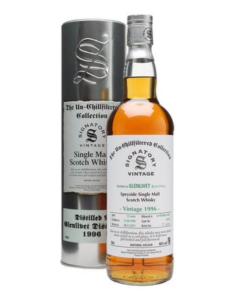 Glenlivet 1996 15年 Cask #67678 Signatory Un-Chillfiltered Collection