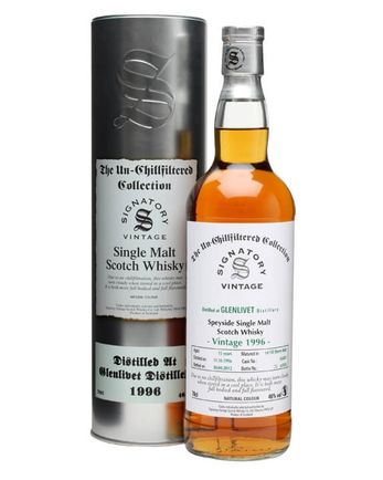 Glenlivet 1996 15年 Cask #163411 Signatory Un-Chillfiltered Collection