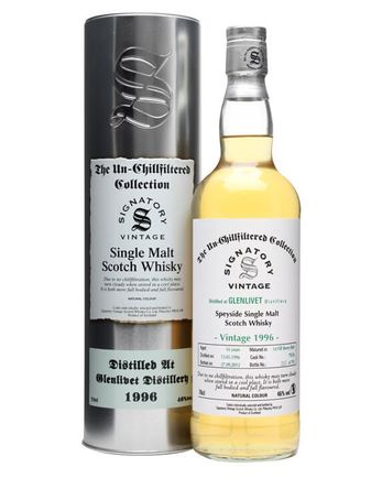 Glenlivet 1996 16年 Sherry Butt 79236 Signatory Un-Chillfiltered