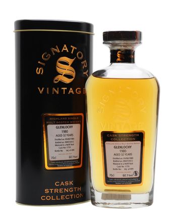 Glenlochy 1980 32年 Cask #1759 Signatory Cask Strength Collection