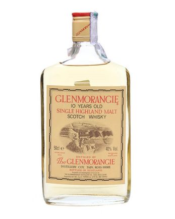 Glenmorangie 10年 Flat Bottle Bottled 1990s