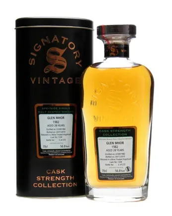 Glen Mhor 1982 28年 Cask# 1328 Signatory Cask Strength Collection