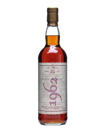 Glen Moray 1962 34年 Cask #4115 Murray McDavid