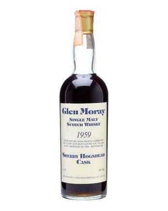 Glen Moray 1959 Sherry Hogshead Bottled 1984 Samaroli