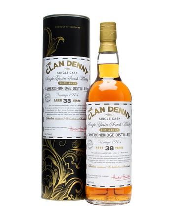 Cameronbridge 1974 38年 Cask #HH9488 Clan Denny