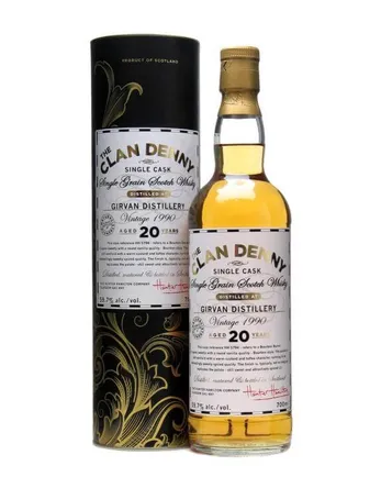 Girvan 1990 20年 Clan Denny Single Grain Douglas Laing