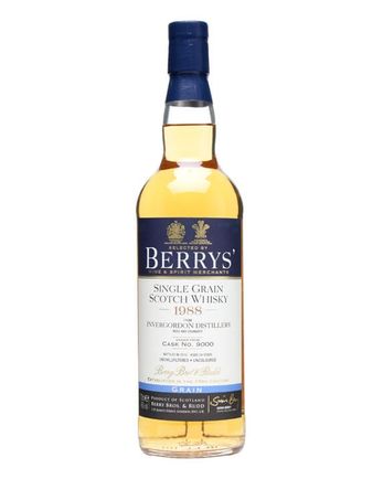 Invergordon 1988 24年 Cask #9000 Berry Bros Berry Bros & Rudd