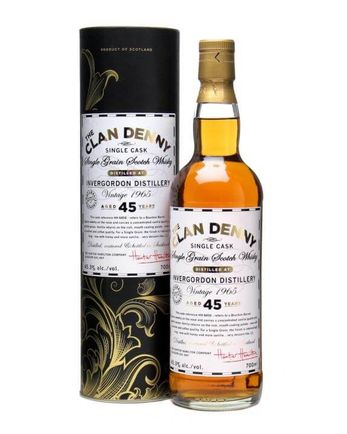 Invergordon 1965 45年 Bourbon Barrel #6456 Clan Denny